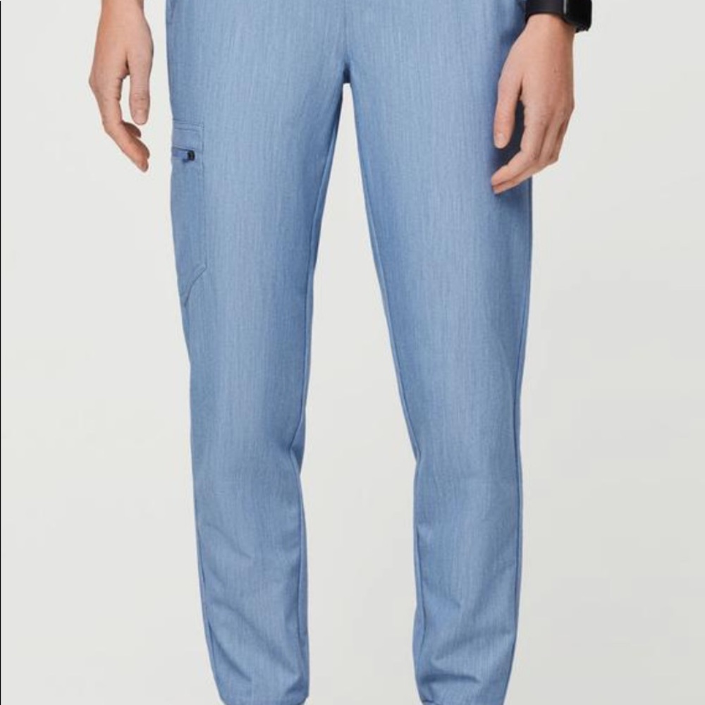 Figs scrubs heather indigo meduim regular